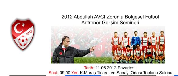Abdullah Avcı K.Maraş'a geliyor...