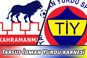 KMS'nin, Tarsus İdman Yurdu ile 21. sınavı