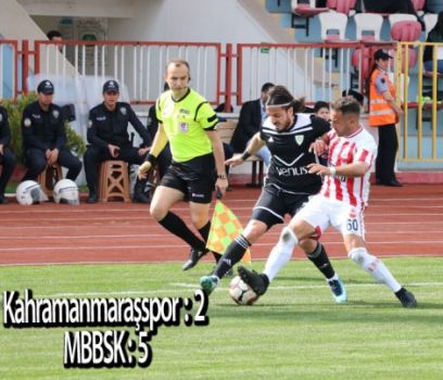 KAHRAMANMARAŞSPOR A.Ş 2-5 MANİSA BBSK