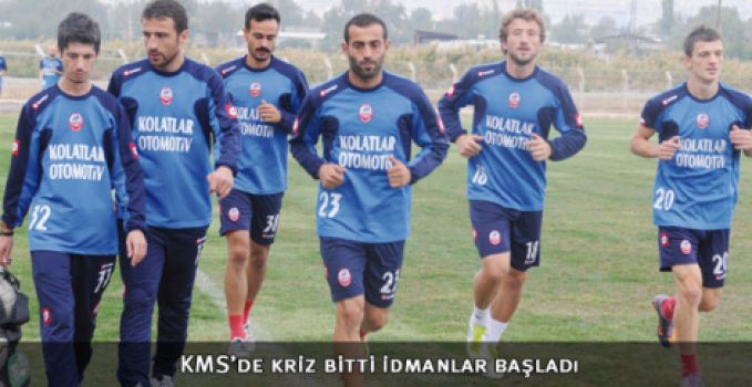 Kahramanmaraşspor'da neşeli idman