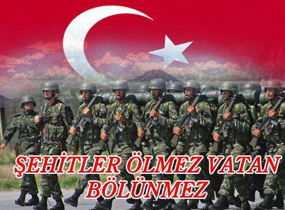 Şehitler Ölmez Vatan Bölünmez!