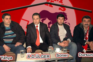 Taraftarlar tek çatı altında toplandı