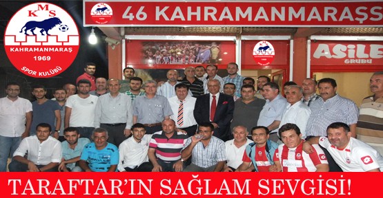Sağlam ve Güvenç'ten taraftarlar dernegine ziyaret...