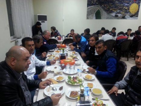 U-15 Takımına Şampiyonluk Yemegi